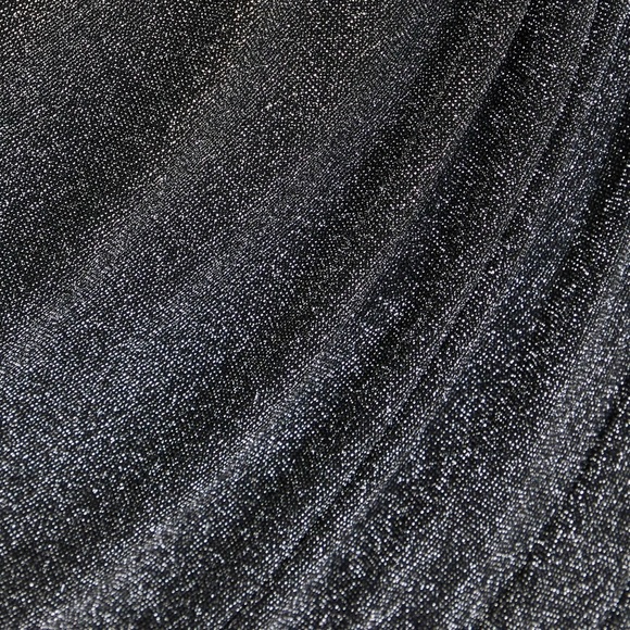 Veronica Beard metallic silver Cyrus long sleeve jersey dress - Large - Picture 8 of 11